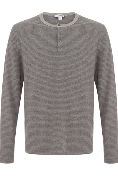 Хлопковый лонгслив хенли JAMES PERSE, арт. MRMS3181, фото 1