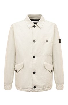 Мужская куртка STONE ISLAND кремвого цвета, арт. 751541749 | Фото 1 (Кросс-КТ: Куртка, Ветровка; Рукава: Длинные; Материал внешний: Синтетический материал; Материал сплава: Проставлено; Драгоценные камни: Проставлено; Длина (верхняя одежда): Короткие; Стили: Кэжуэл)