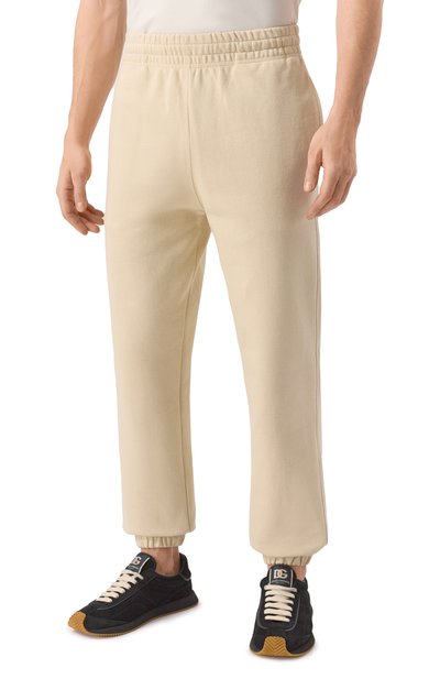 Хлопковые джоггеры BURBERRY, арт. 8103518, фото 3