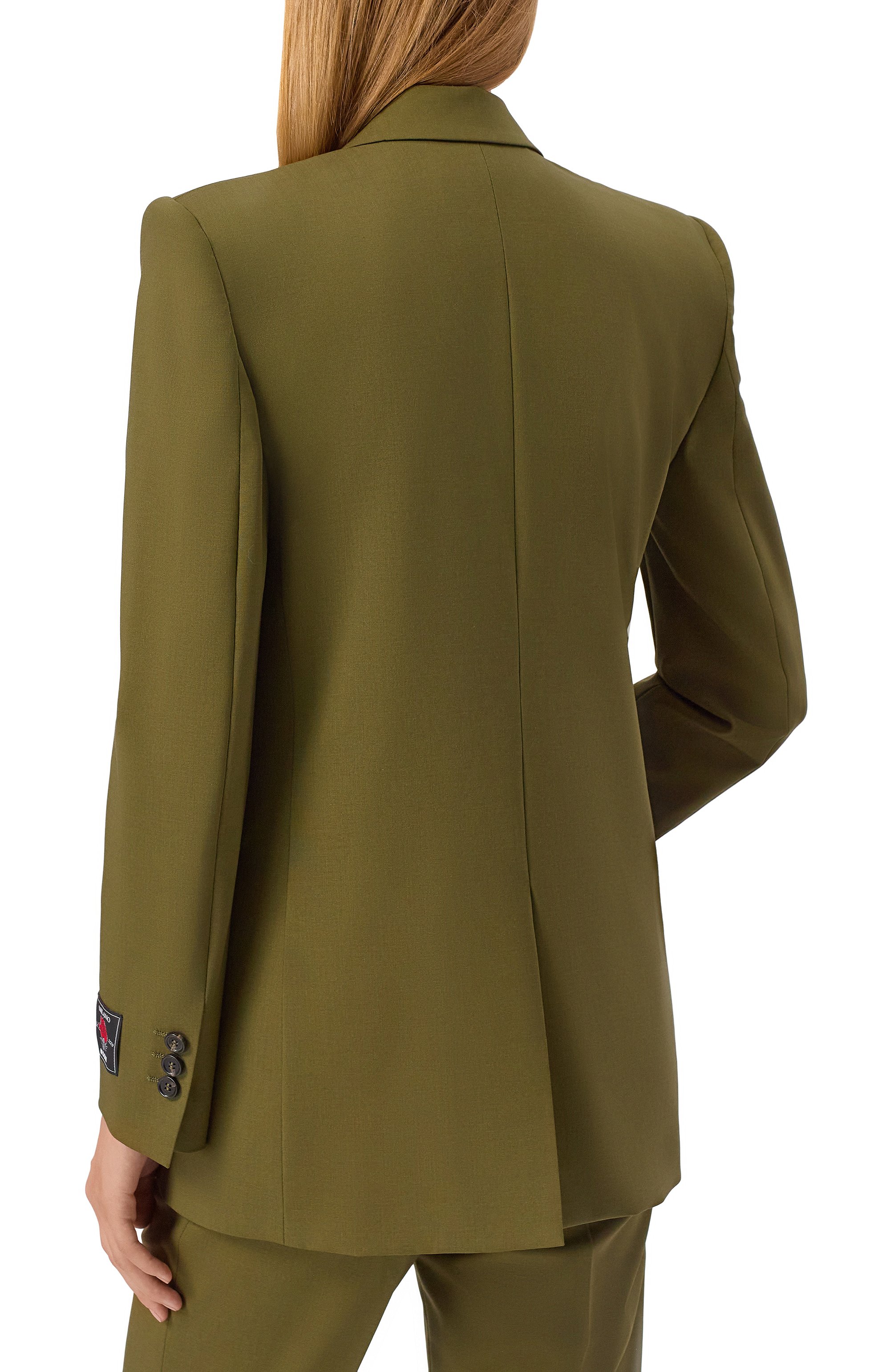 Шерстяной жакет MSGM, арт. 3941MDG18/257605, фото 4