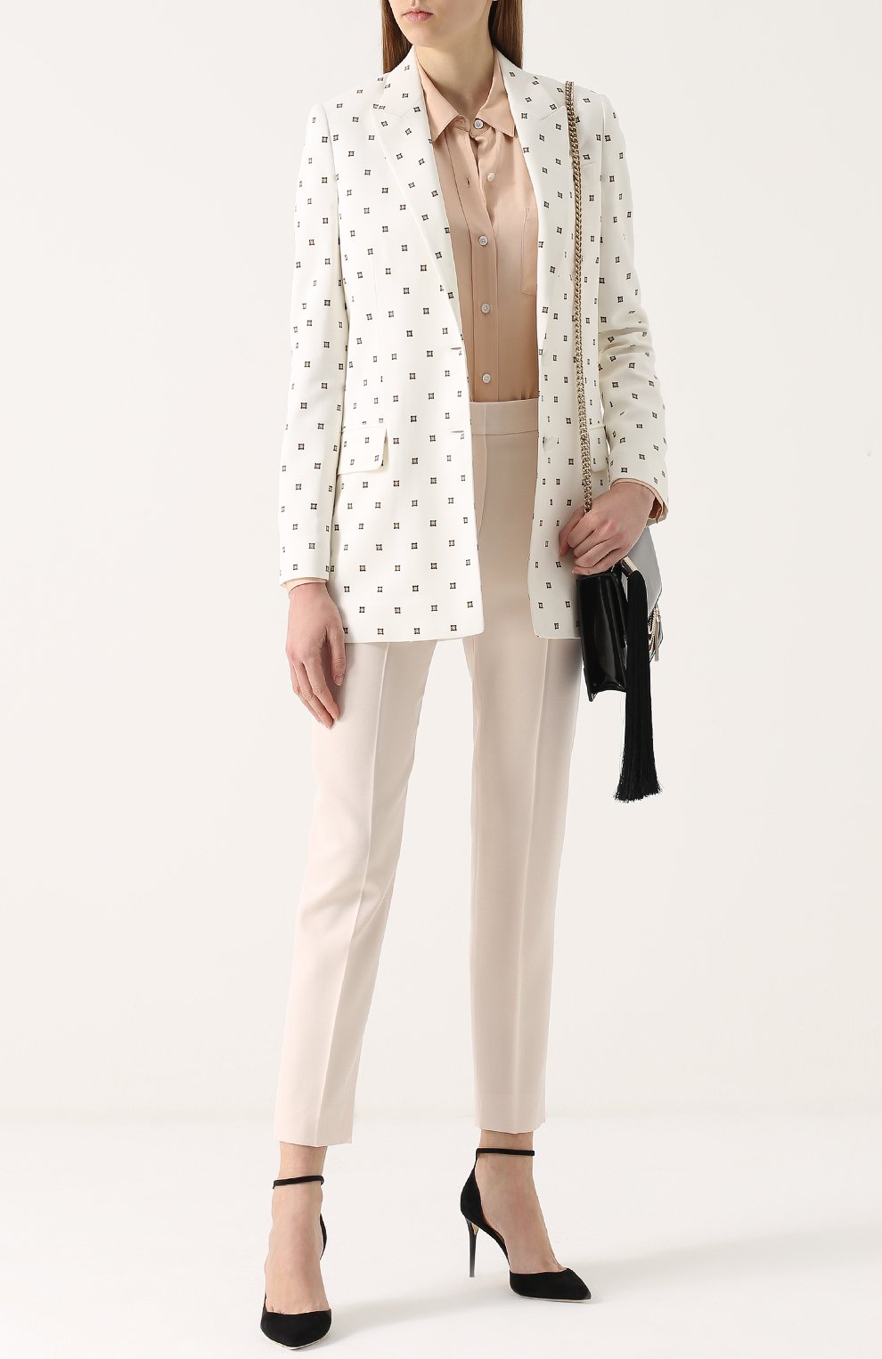 Замшевые туфли lucy с ремешком на щиколотке JIMMY CHOO, арт. LUCY 85/SUE, фото 2