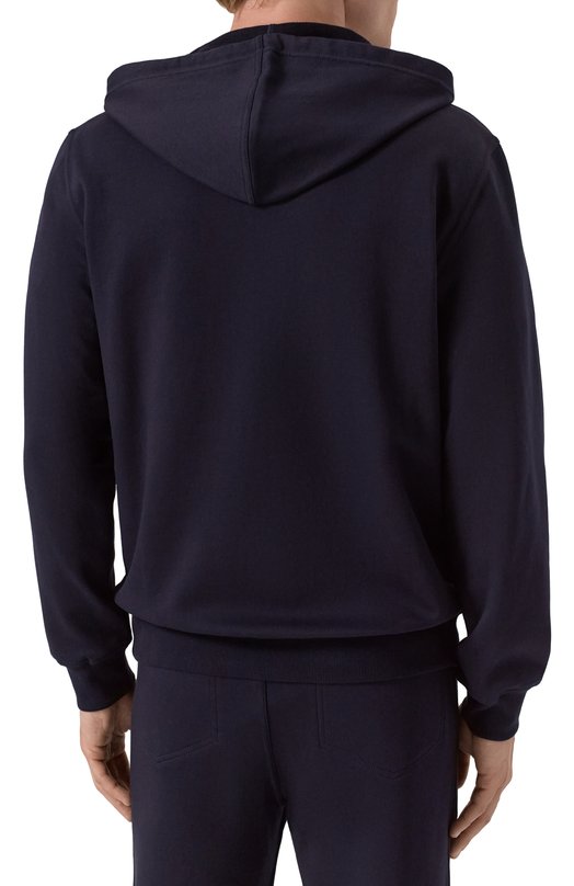 Хлопковая толстовка Brunello Cucinelli MW8639069G Синий  MW8639069G Фото 4