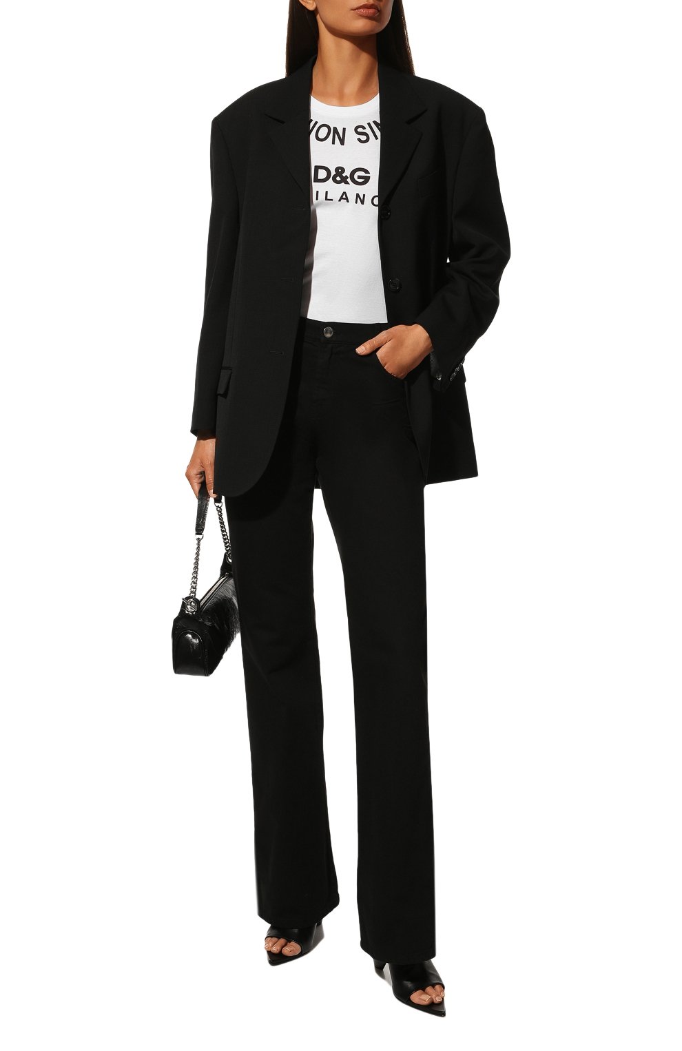 Хлопковая футболка DOLCE & GABBANA, арт. F8K74T/G7QQY/0UTLET AW22-23, фото 2