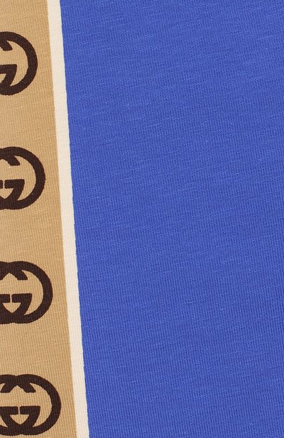 Хлопковые легинсы GUCCI, арт. 607496/3K007, фото 3