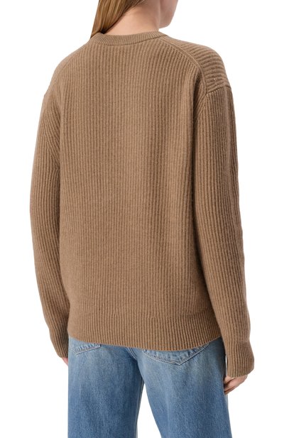 Кашемировый свитер 12 STOREEZ светло-коричневого цвета по цене 39000 руб., арт. 135048, фото 4 Кашемировый свитер 12 STOREEZ, арт. 135048, фото 4