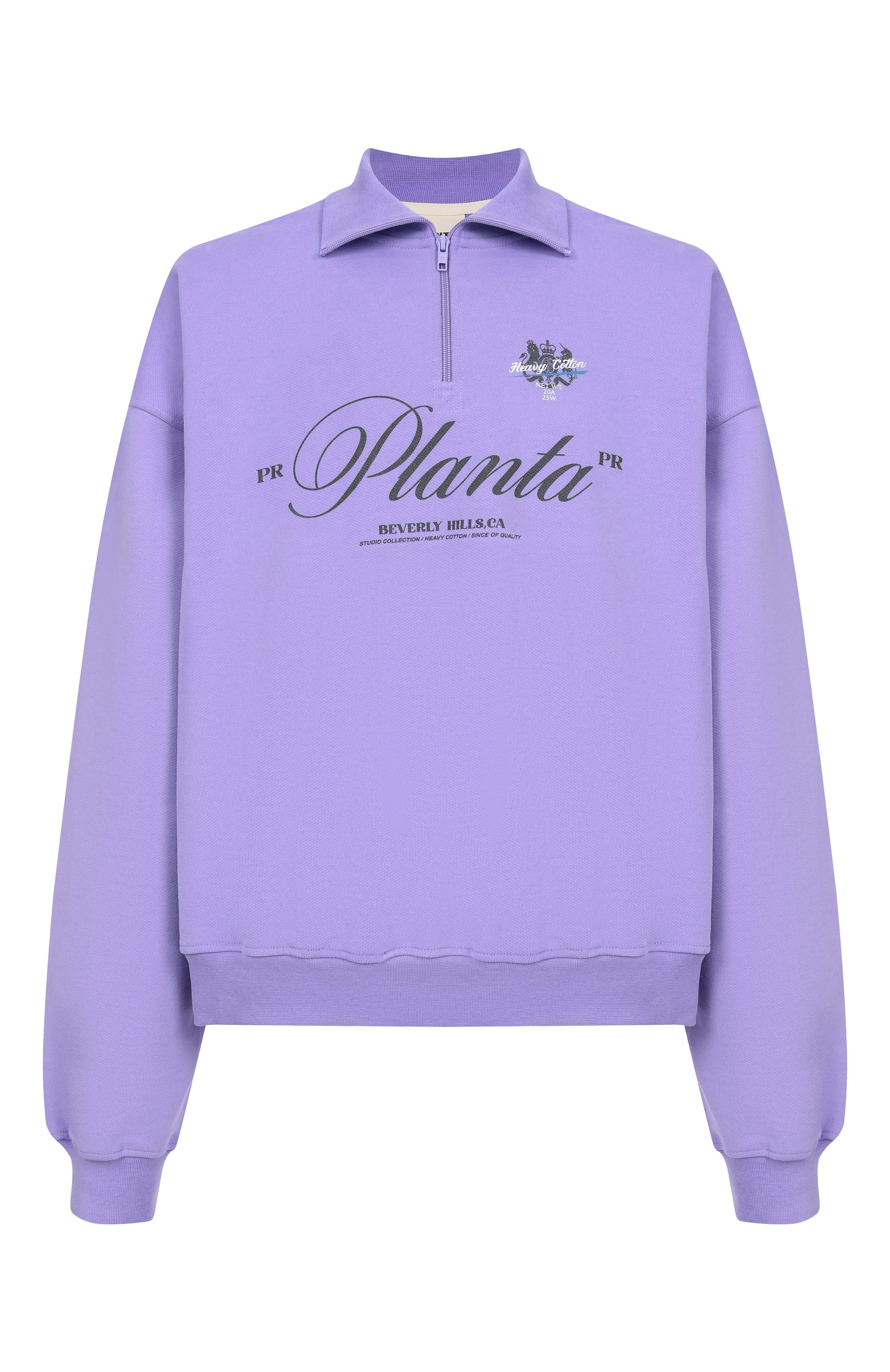 Хлопковый свитшот PLANTA ROSA, арт. PR/A/SINGULARITY/470VELVET, фото 1