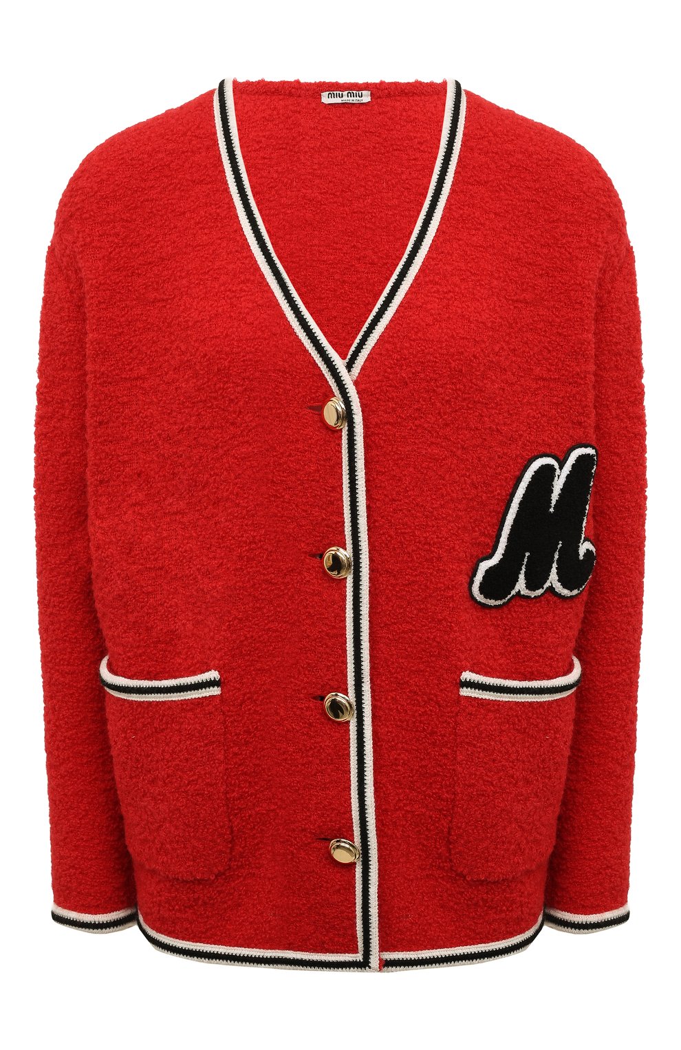Шерстяной жакет MIU MIU, арт. MH1764-2E37-F0011, фото 1