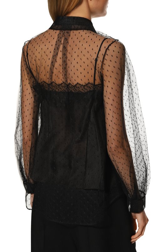 Блузка Dice Kayek FW22C662/GTL Чёрный  FW22C662/GTL Фото 4