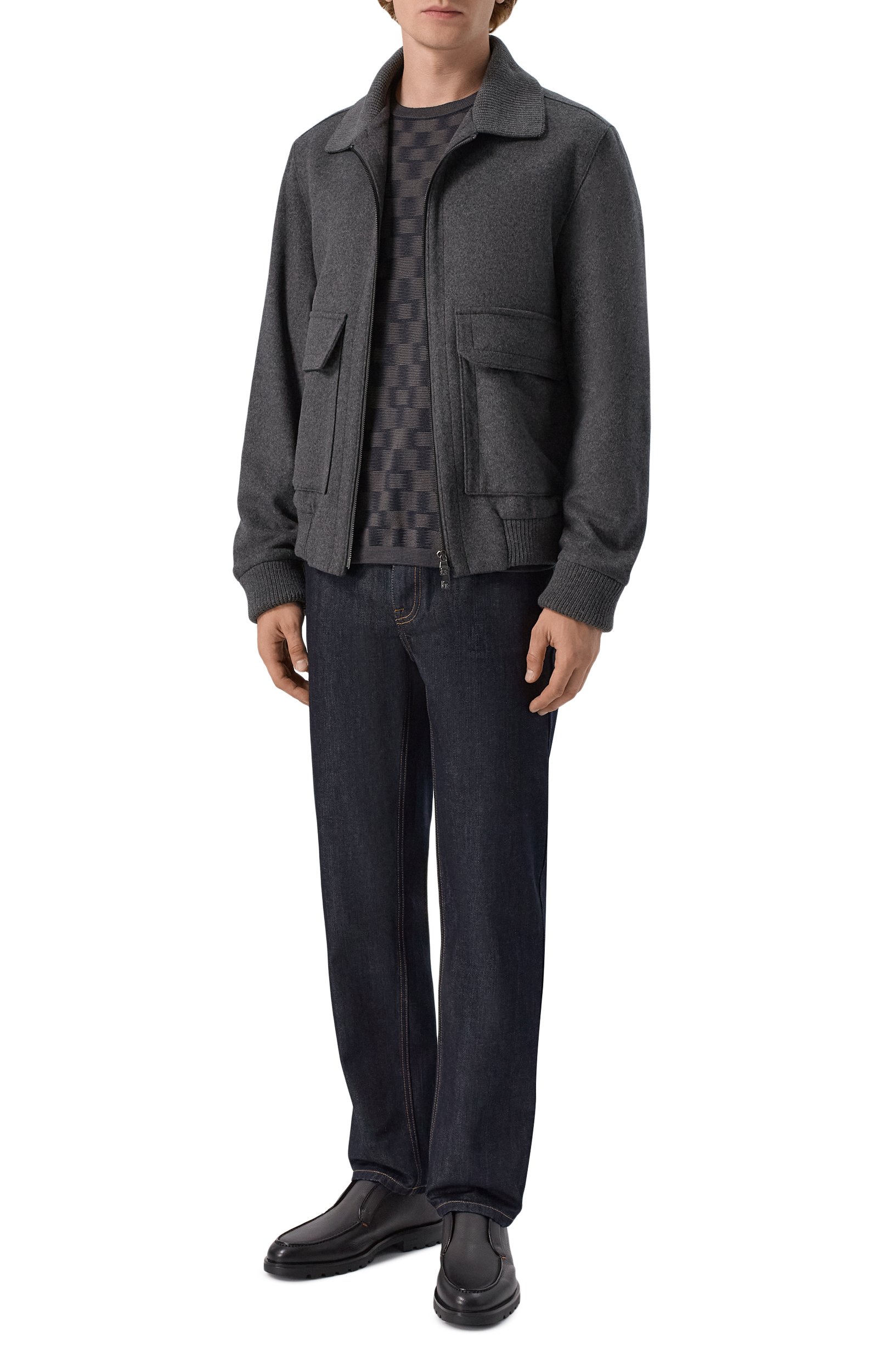 Шерстяной джемпер EMPORIO ARMANI, арт. EM006276/AF29848, фото 2