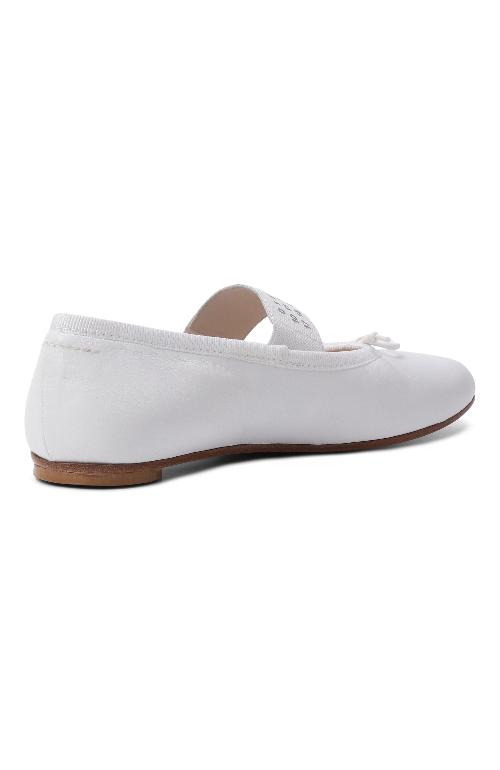 Кожаные балетки MM6, арт. 82398/VAR2_001, фото 3