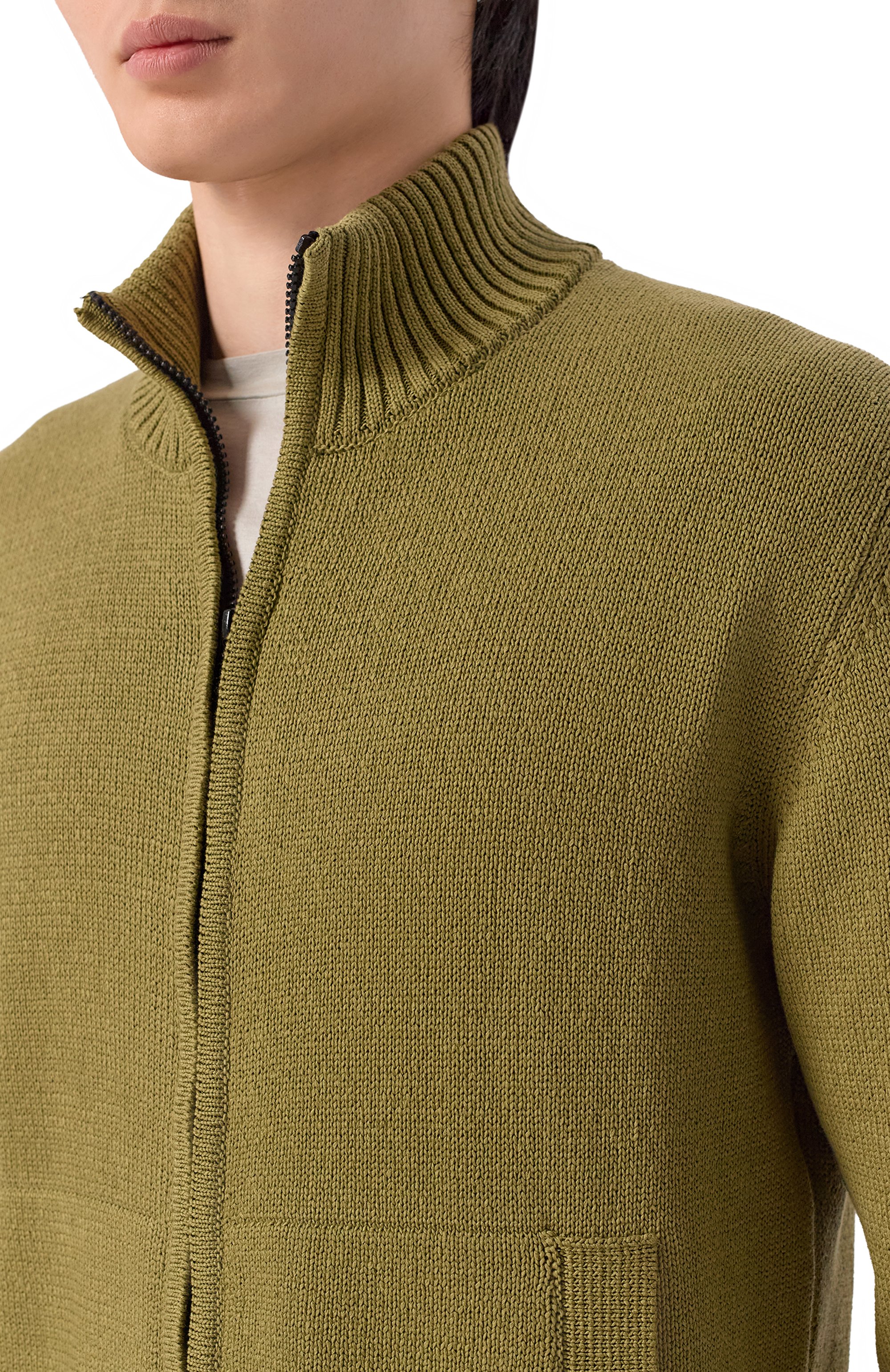 Хлопковый кардиган C.P. COMPANY, арт. 20CMKN092A/110058A, фото 5