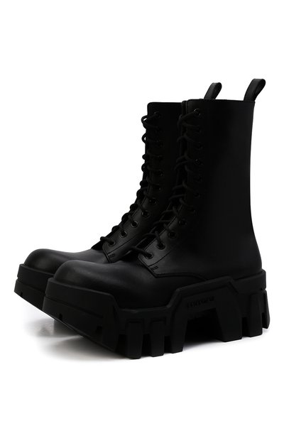 Кожаные ботинки bulldozer BALENCIAGA, арт. 671554/WBCQ0, фото 1