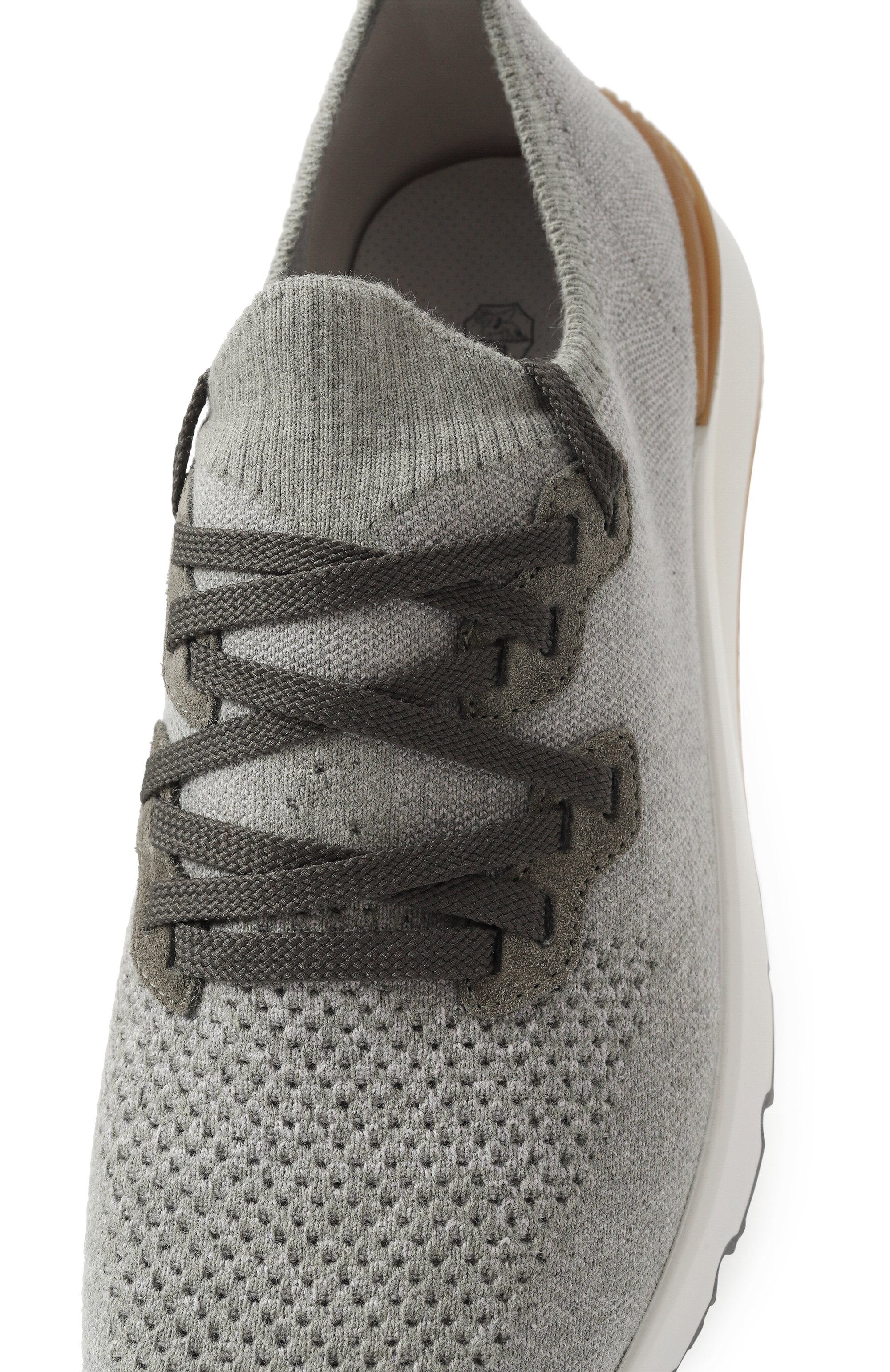 Текстильные кроссовки BRUNELLO CUCINELLI, арт. MZUKIB2051, фото 7