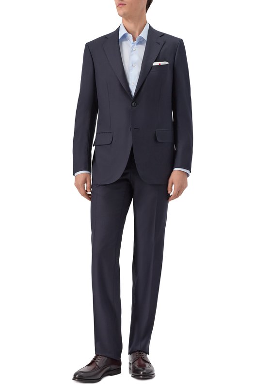Шерстяной костюм Kiton UA81K0127003 Синий UA81K0127003