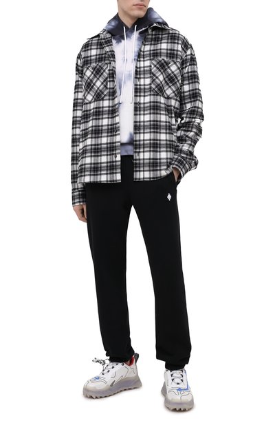 Хлопковое худи MARCELO BURLON, арт. CMBB040R21FLE004, фото 2