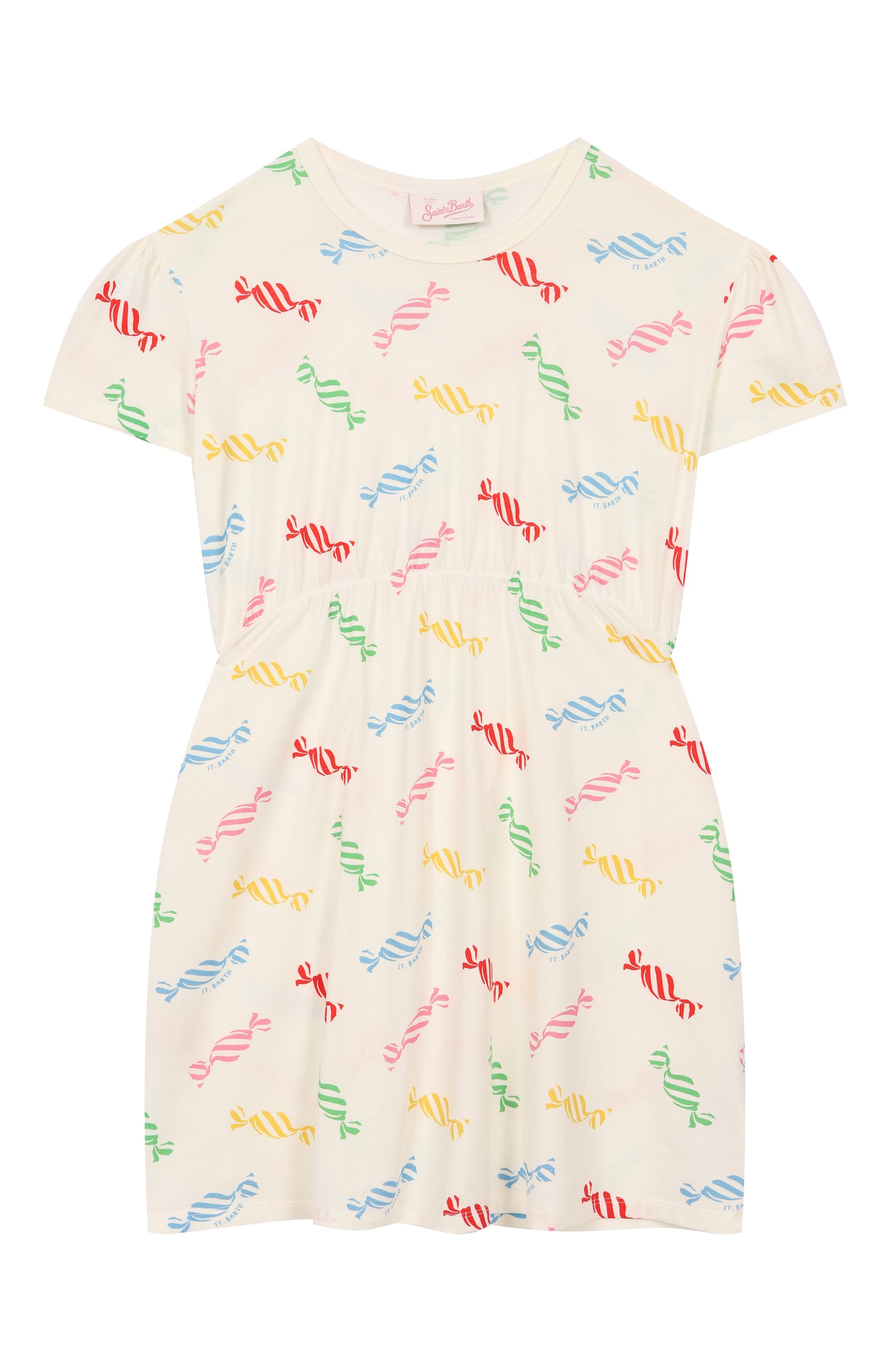 Хлопковое платье MC2 SAINT BARTH, арт. LEILA/03846H, фото 1