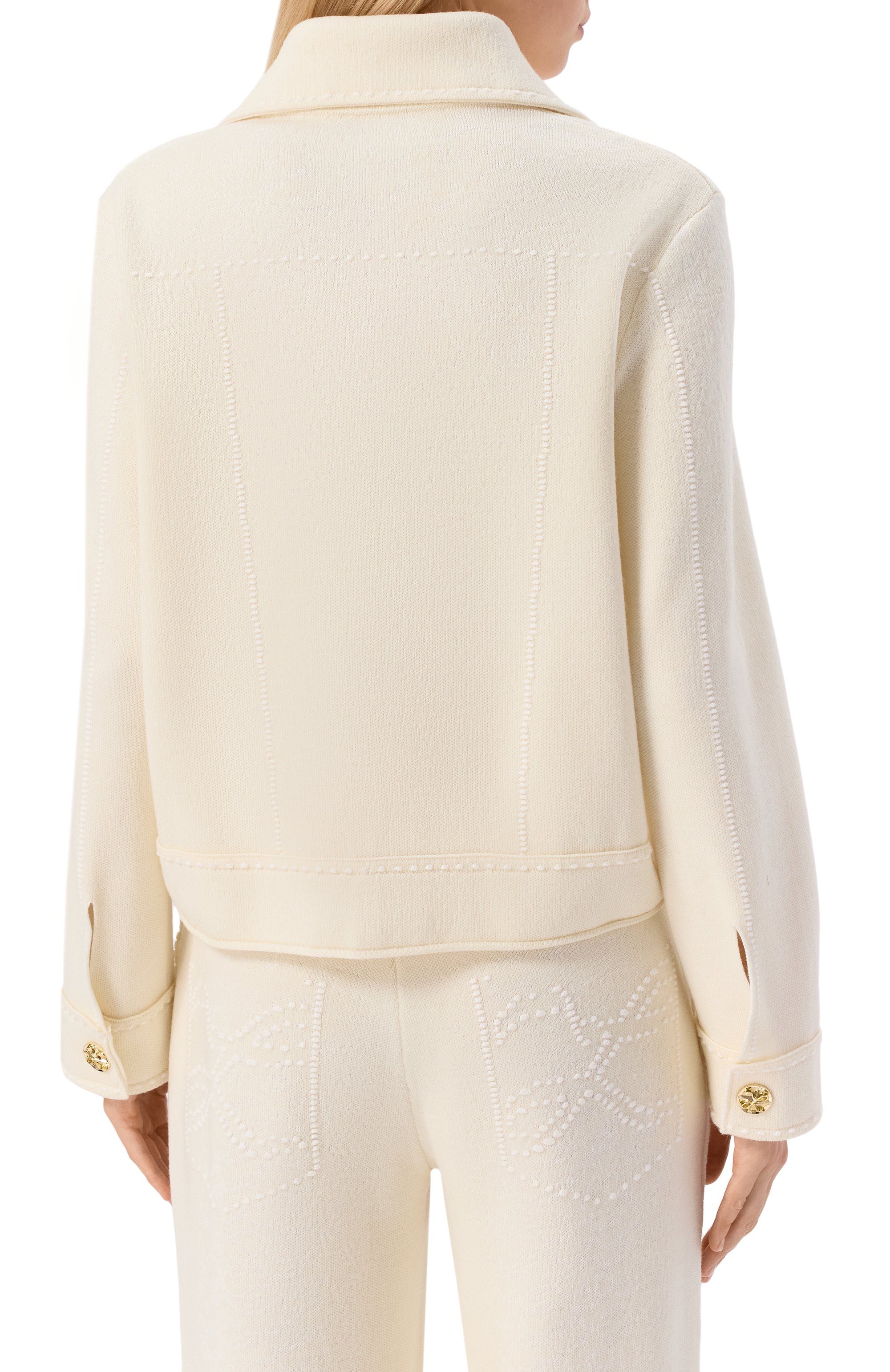 Кардиган из шерсти и хлопка AND THE BRAND, арт. W26-JT031-1202-101, фото 4