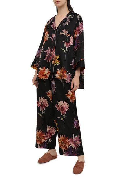 Пижама из хлопка и шелка ZIMMERLI, арт. 5147-39072, фото 1