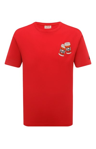 Мужская хлопковая футболка MC2 SAINT BARTH, арт. STBM TSHIRT MAN/TSHM001/02203B