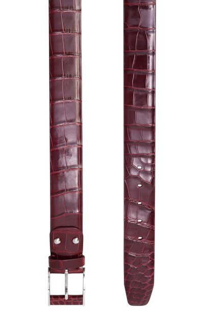 Ремень из кожи аллигатора ZILLI, арт. MJL-CLAQE-01011/0819/AMIS, фото 3
