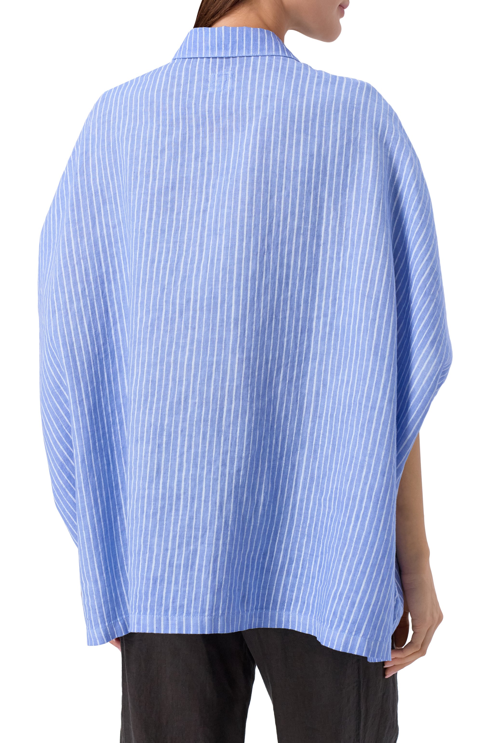 Льняная рубашка 120% LINO, арт. 33ALIW1PLA/000G470_001, фото 4