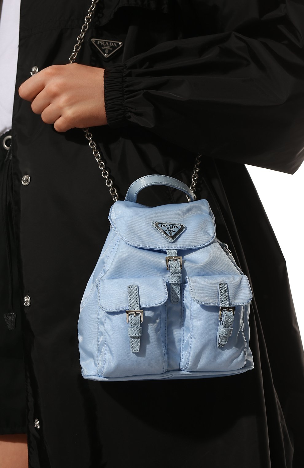 Рюкзак re-nylon mini PRADA, арт. 1BH029-RV44-F0076-DOO, фото 2