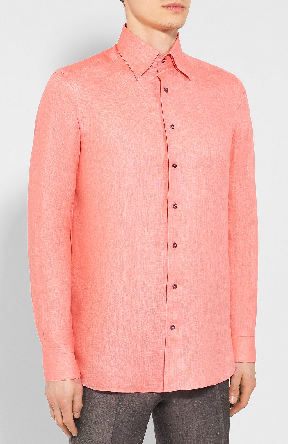 Льняная рубашка ZILLI, арт. MFR-MERCU-17092/RZ01, фото 3