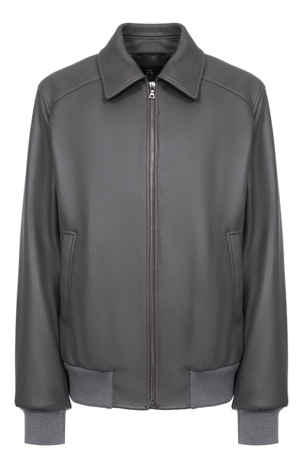 Женский кожаный бомбер MASLOV, арт. SMB63