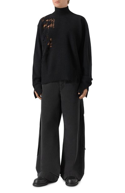 Шерстяной свитер ANN DEMEULEMEESTER, арт. B0013172/KN071, фото 3