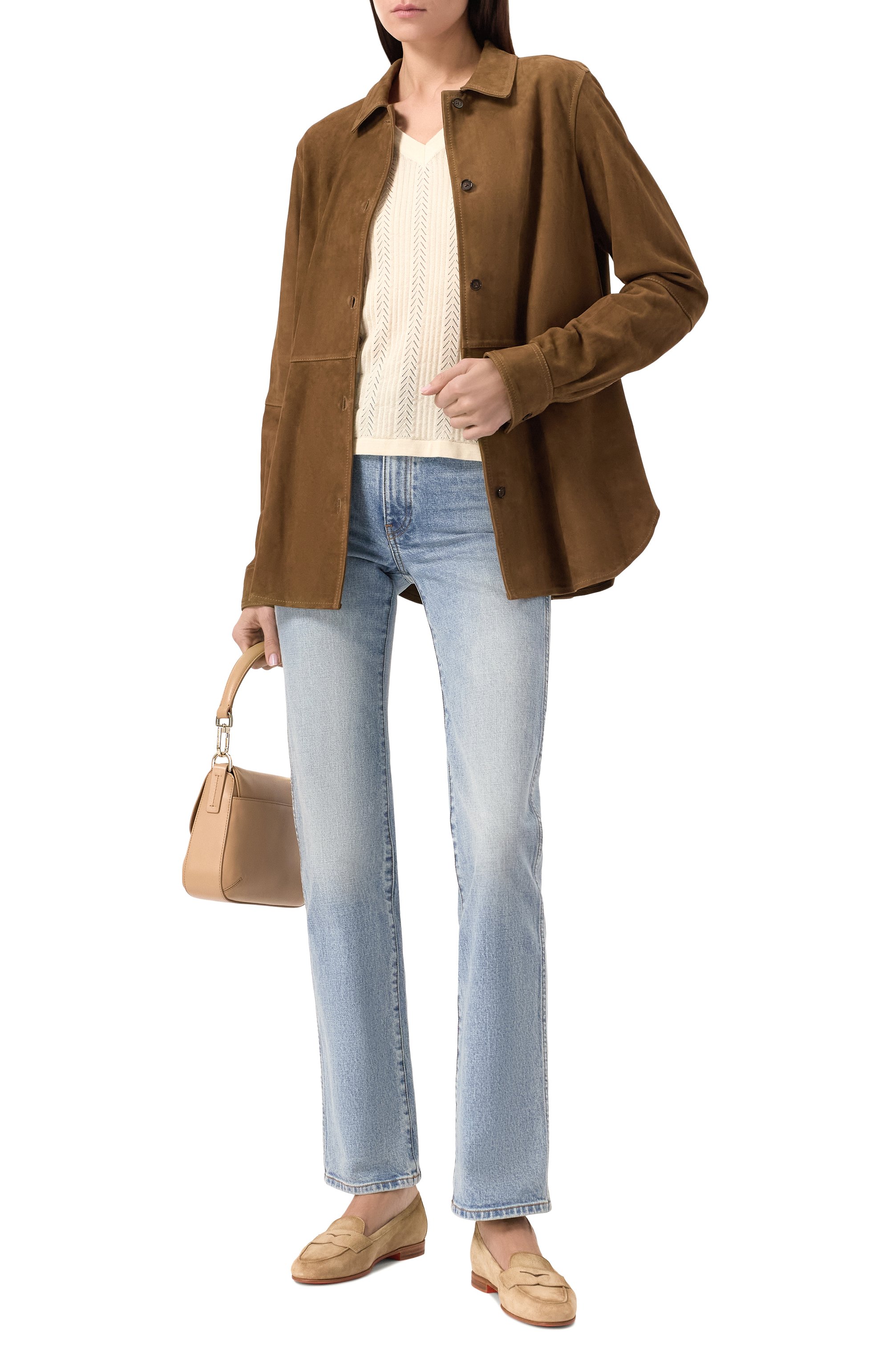 Замшевые пенни-лоферы carla SANTONI, арт. WUNG71031SA4SAEA, фото 2