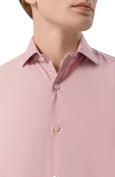 Хлопковая сорочка PAUL&SHARK, арт. 26413324CF, фото 5