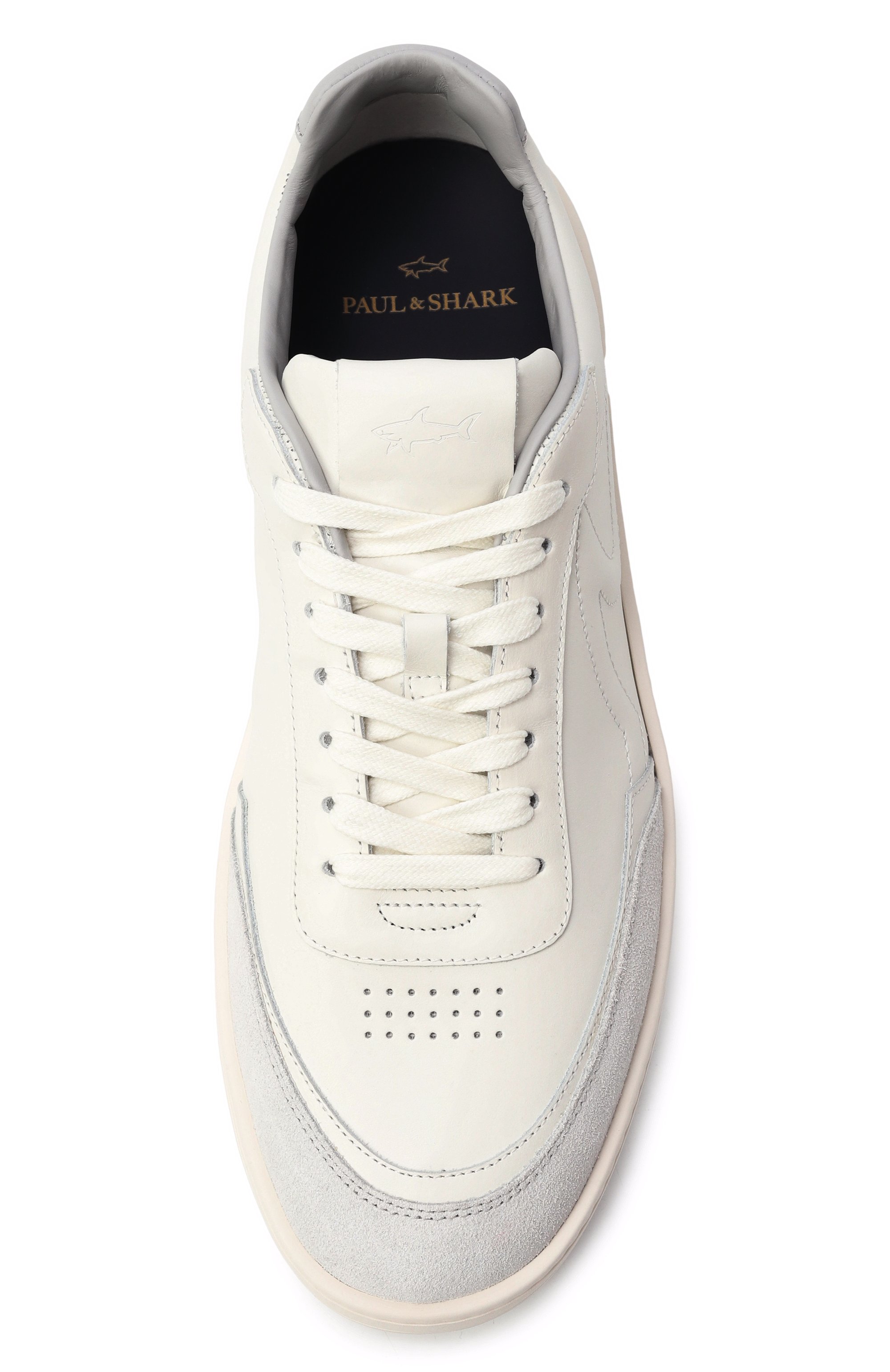 Кожаные кеды club riviera PAUL&SHARK, арт. 15318007, фото 6