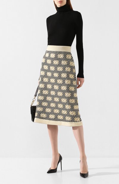 Шерстяная юбка GUCCI, арт. 574224/XKASE, фото 2