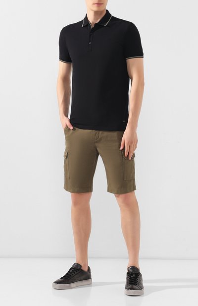 Кожаные кеды SANTONI, арт. MBGL20850SP0RG00G62, фото 2