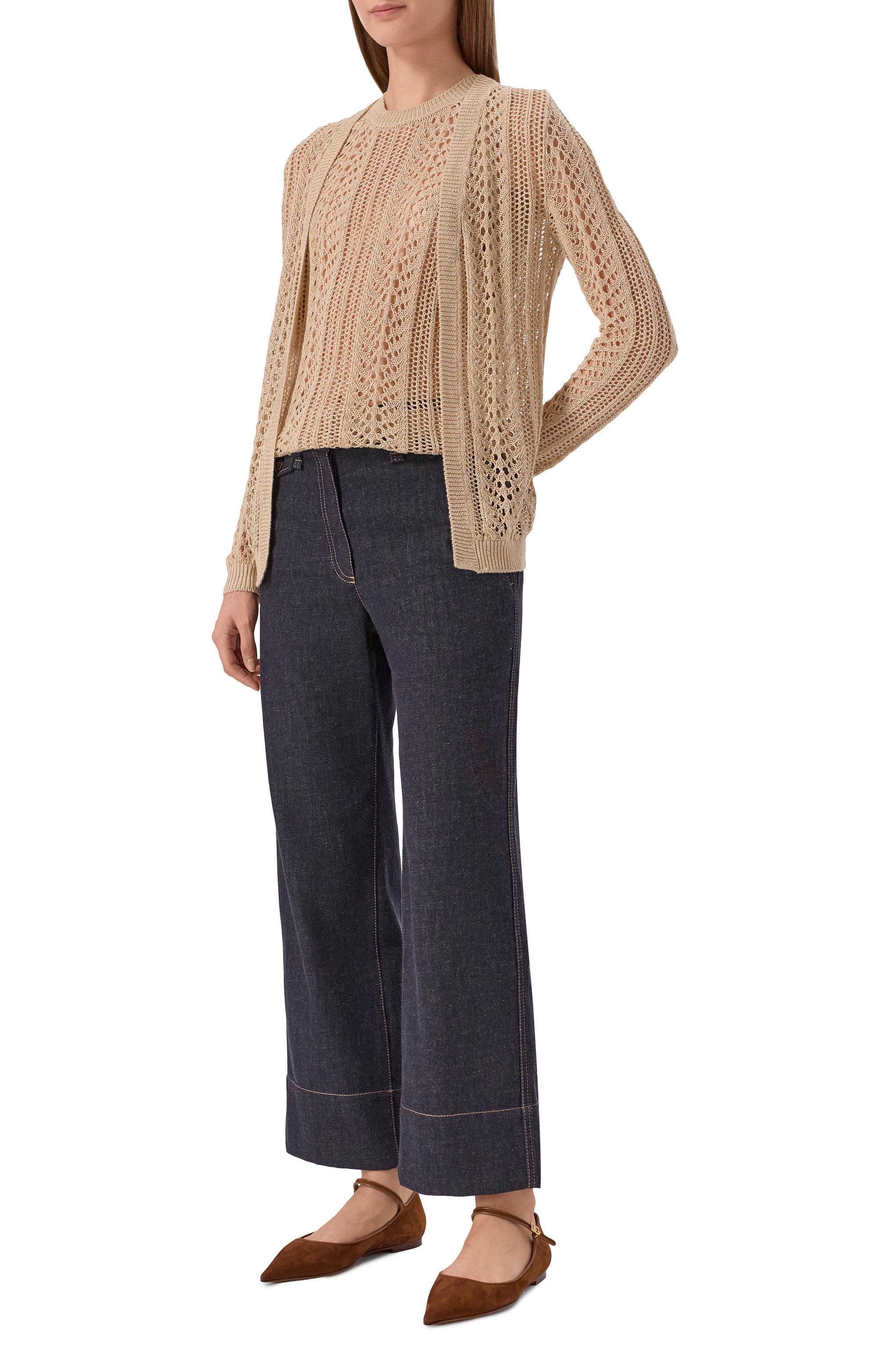 Замшевые балетки new cardinale DOLCE & GABBANA, арт. CB0267/AQ134, фото 3