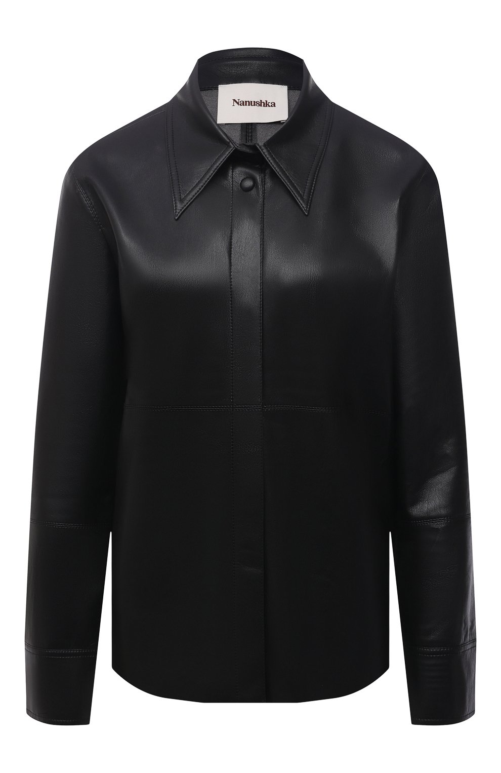 Рубашка из экокожи NANUSHKA, арт. NW20CRSH02299, фото 1