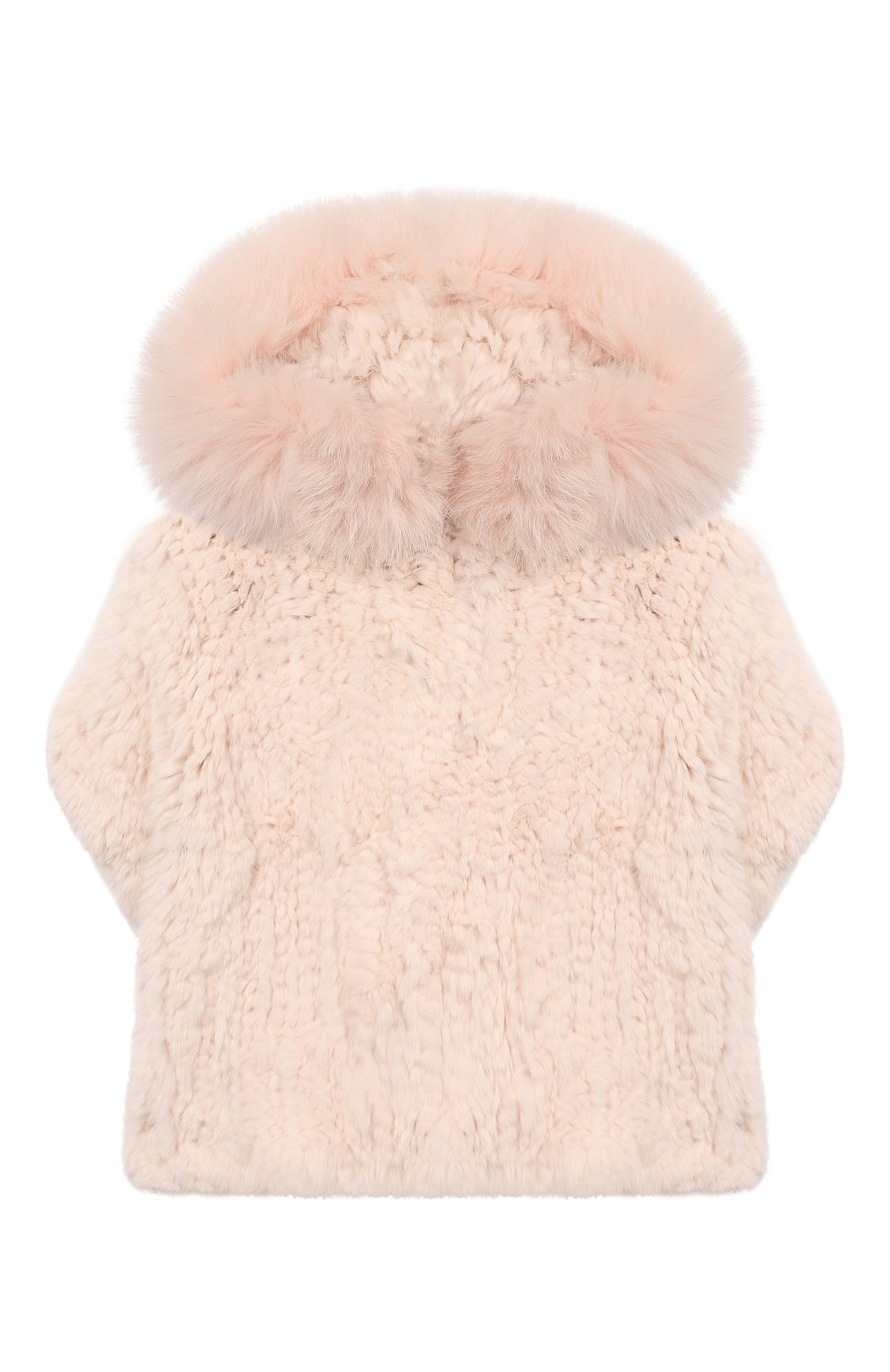 Меховая накидка YVES SALOMON ENFANT, арт. 20WEC321XXKREX/4-6, фото 1