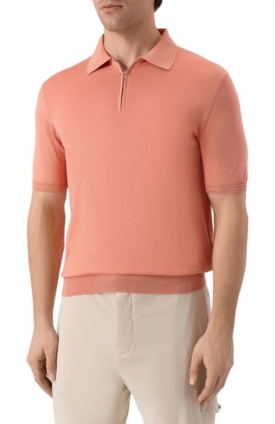 Шелковое поло STEFANO RICCI, арт. K616215P31/F26101, фото 3