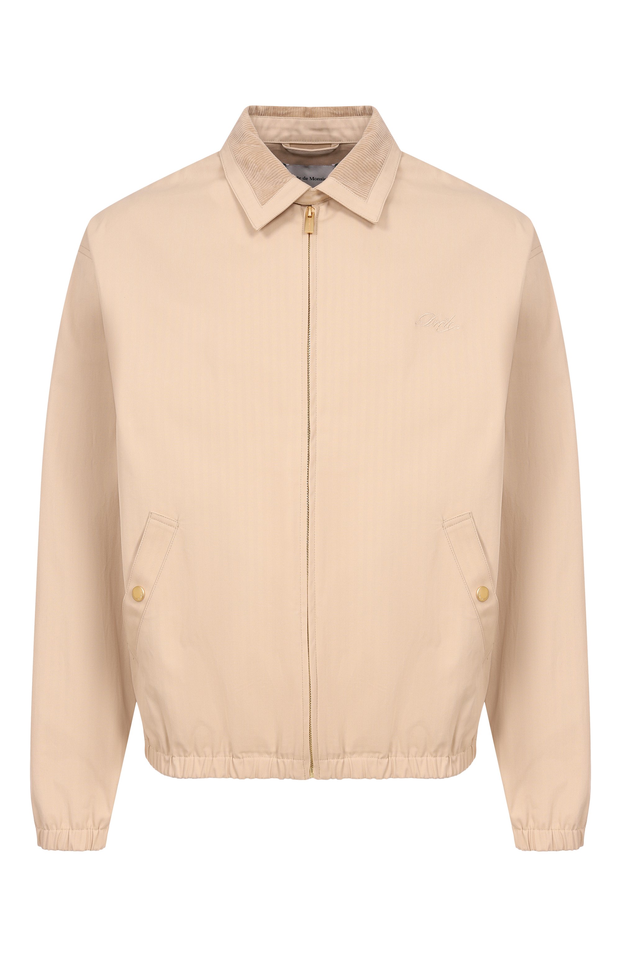 Хлопковый бомбер DROLE DE MONSIEUR, арт. PERM-JT180-C0206-BG, фото 1