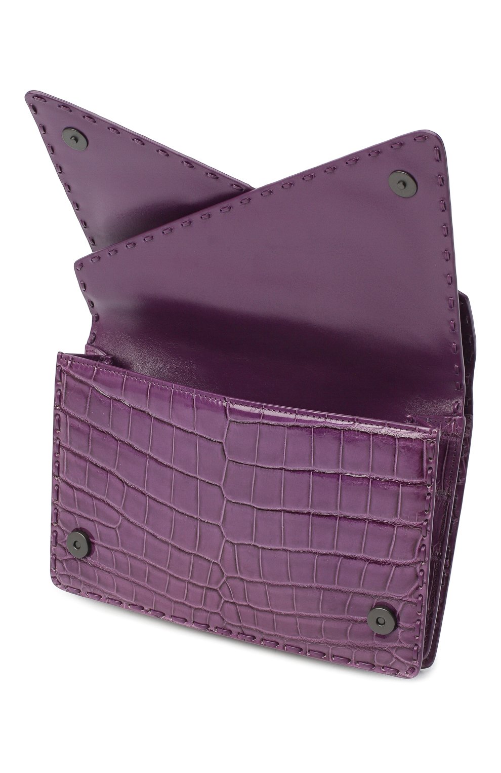 Клатч из кожи крокодила BOTTEGA VENETA, арт. 115776/VI0GJ, фото 4