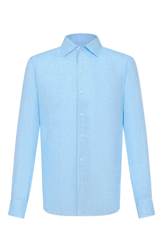 Льняная рубашка MVST M0RBIDA/R0BERT0/R0UND/F3411308-LINEN Зелёный M0RBIDA/R0BERT0/R0UND/F3411308-LINEN