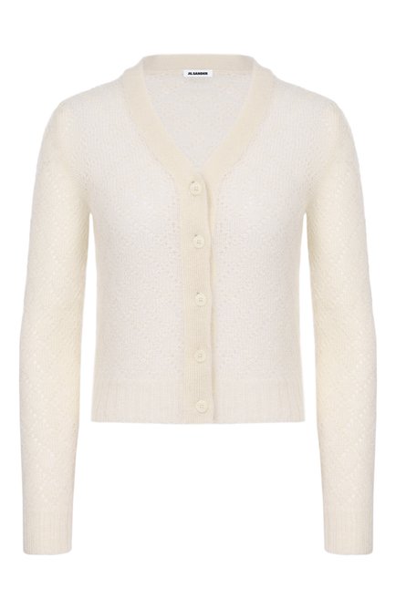 Женский кардиган из шерсти и шелка JIL SANDER, арт. J02HP0059/J14875