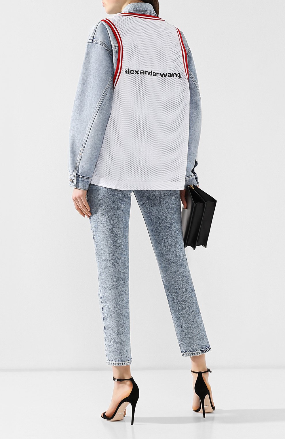Джинсовая куртка ALEXANDER WANG, арт. 4D992446BZ, фото 2