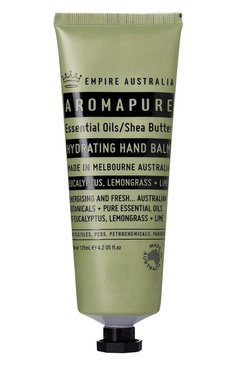 Бальзам для рук с маслами эвкалипта, лемонграсса и лайма aromapure (125ml) EMPIRE AUSTRALIA бесцветного цвета, арт. 9348119000902 | Фото 1 (Назначение: Для рук; Тип продукта: Бальзамы; Региональные огра�ничения белый список (Axapta Mercury): Не проставлено; Нос: Не проставлено)