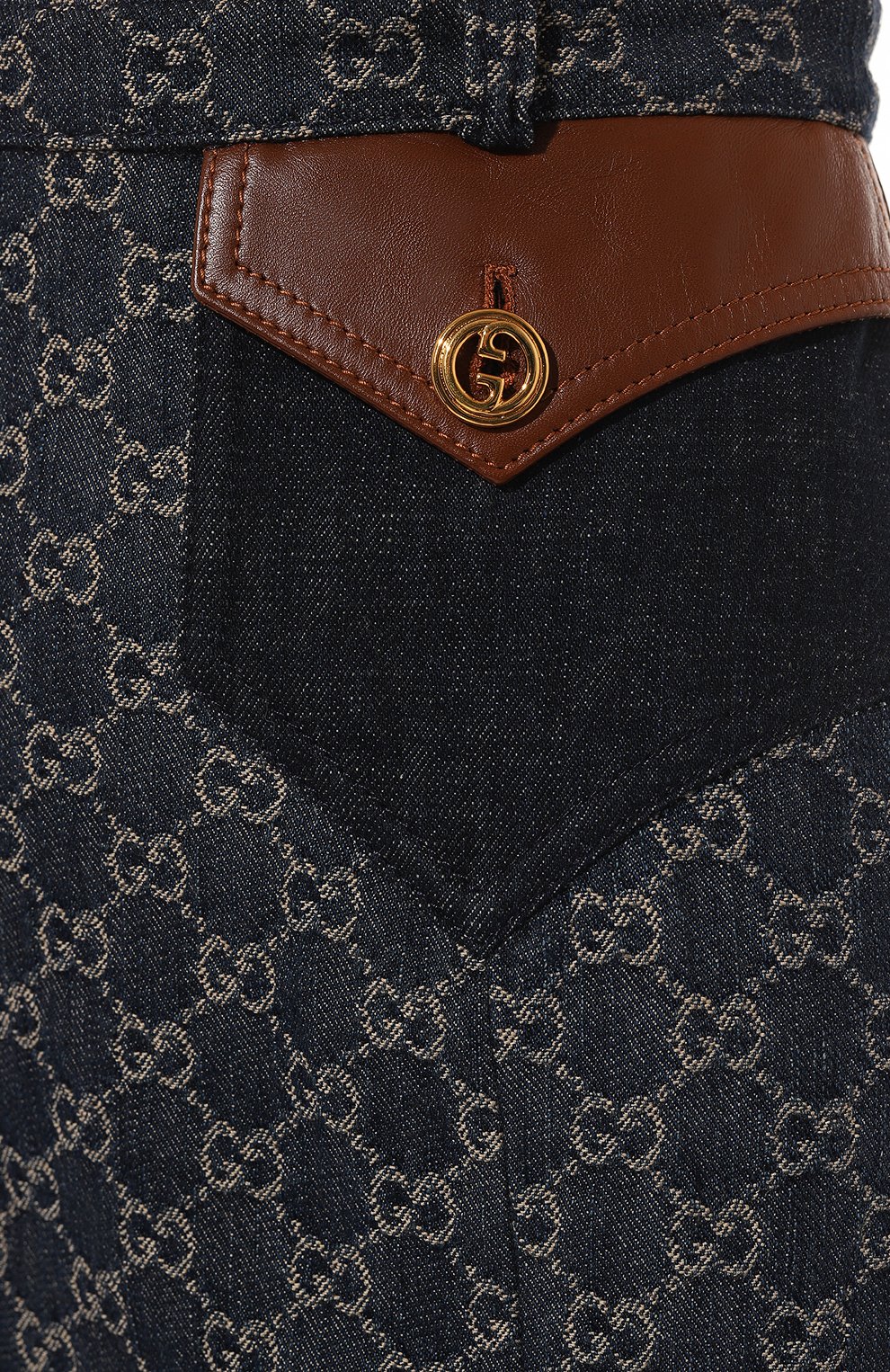 Джинсовая юбка GUCCI, арт. 651415 XDBLL, фото 5