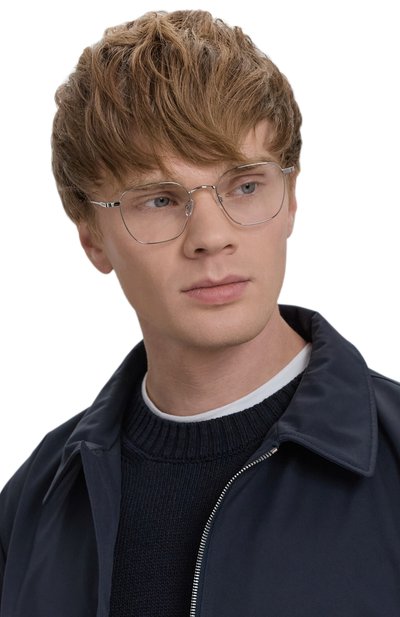 Оправа SAINT LAURENT серебряного цвета по цене 30700 руб., арт. SL 852 005, фото 2 Оправа SAINT LAURENT, арт. SL 852 005, фото 2