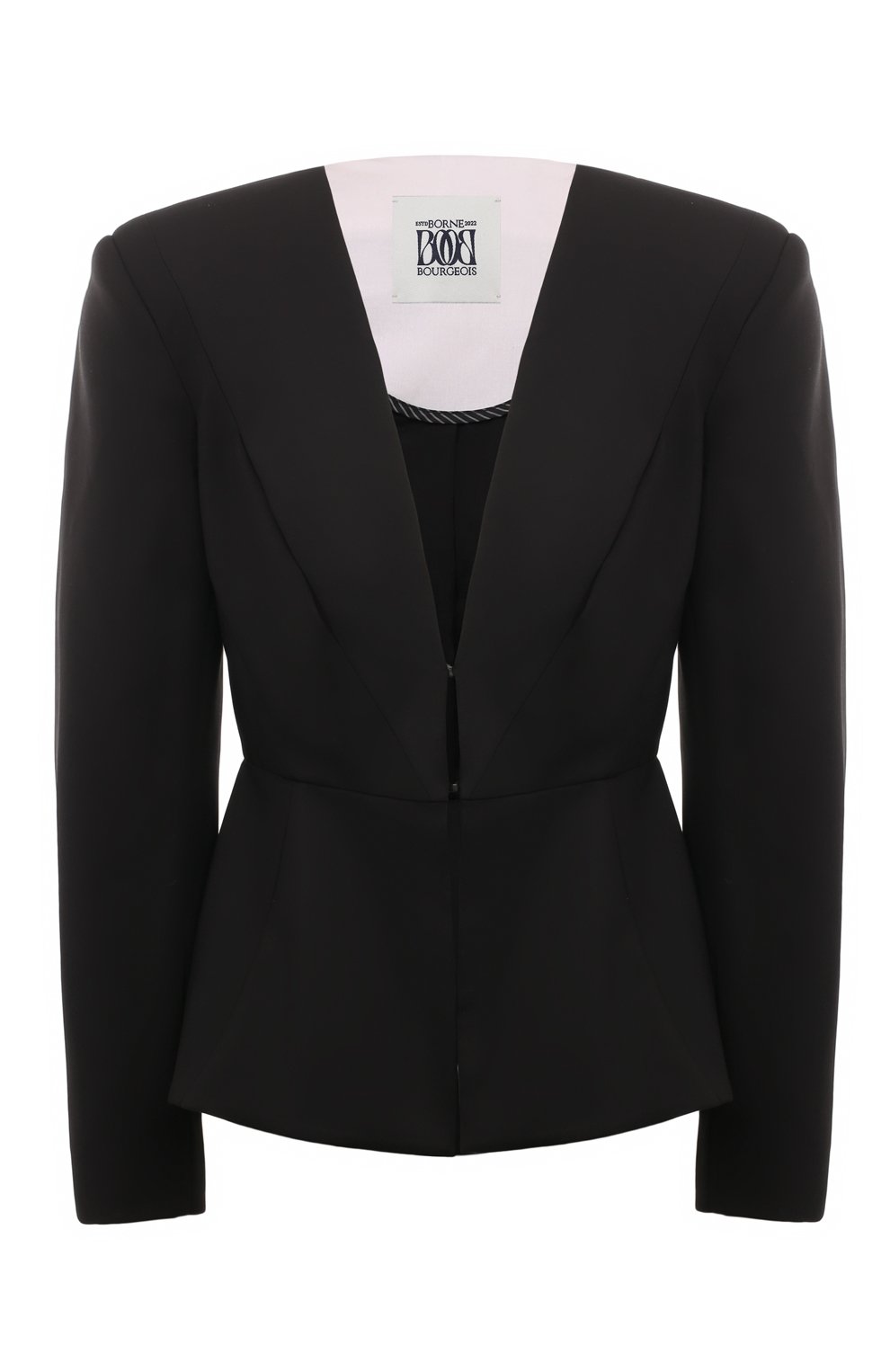 Жакет из хлопка и вискозы BORNE BOURGEOIS, арт. SW-JK-BO-1020, фото 1