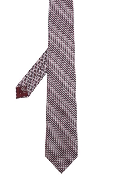 Шелковый галстук с узором BRIONI, арт. 062I00/P7466, фото 2