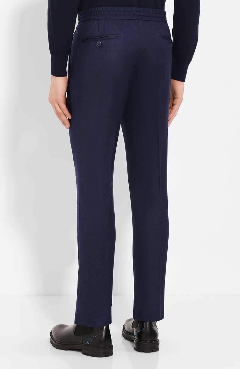 Брюки из смеси шерсти и кашемира BRIONI, арт. RPM10L/08AB3/SIDNEY, фот�о 4