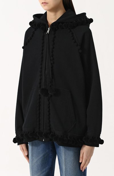 Хлопковый кардиган на молнии с капюшоном MARC JACOBS (THE), арт. M4007142, фото 3